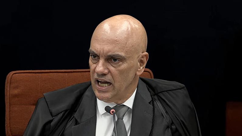 Alexandre de Moraes fez a declaração durante a análise de uma queixa-crime apresentada pelo deputado federal Gustavo Gayer (PL-GO) contra o deputado federal José Nelto (União Brasil-GO)