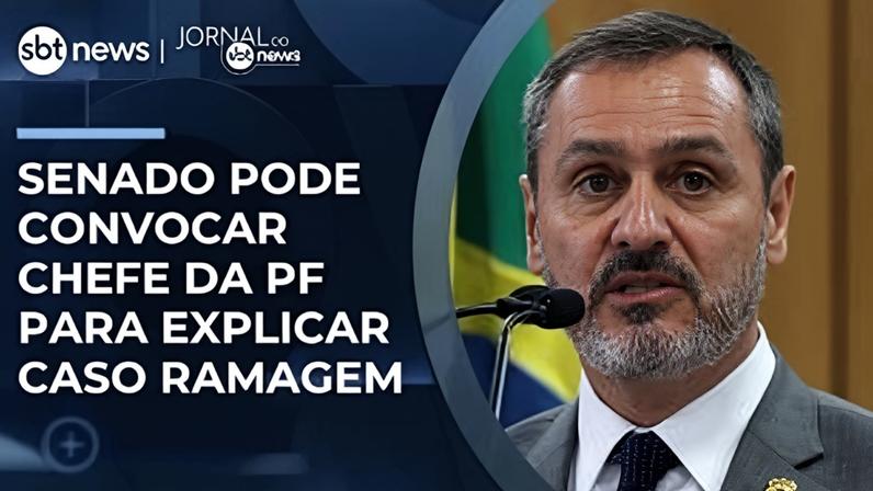 Senado pode convocar chefe da PF para esclarecer caso Ramagem