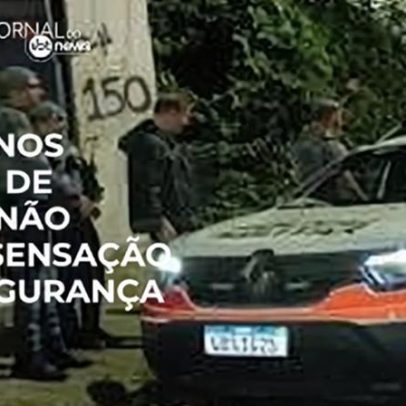 Queda de roubos em SP não reduz sensação de insegurança