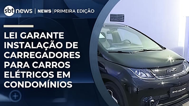 Lei assegura instalação de carregadores elétricos em condomínios
