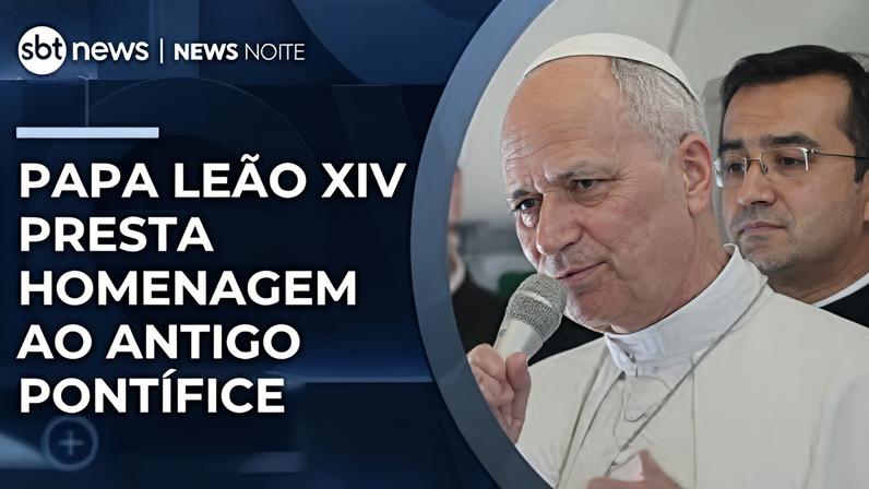 Um ano sem Papa Francisco: Leão XIV presta homenagem ao pontífice