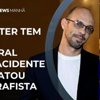 Repórter entra em morte cerebral após acidente que matou cinegrafista