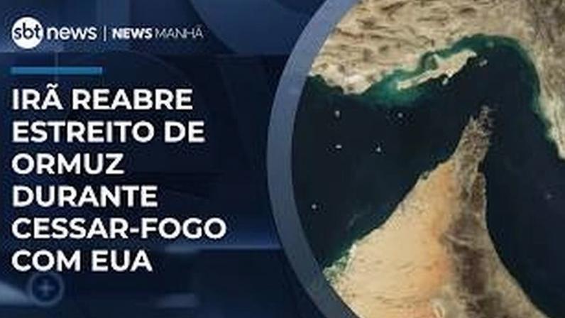 Irã reabre Estreito de Ormuz durante cessar-fogo com EUA