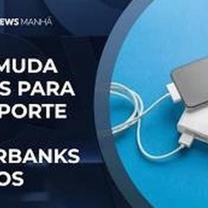 Anac atualiza regras para transporte de powerbanks em voos