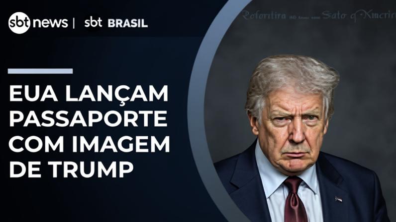 EUA lançam passaporte com imagem de Trump para celebrar 250 anos da independência