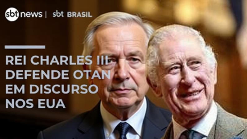 Rei Charles III defende OTAN e aliança anglo-americana em discurso nos EUA