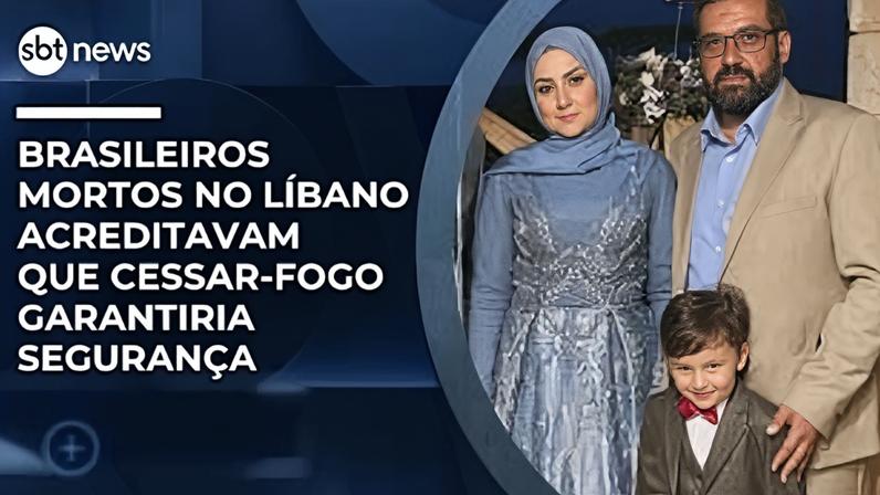 Família de brasileiros mortos no Líbano achava cessar-fogo traria segurança