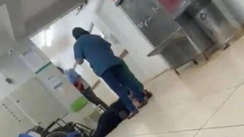 Imagem colorida,mulher desmaia na UPA em Campo Grande- Metrópoles