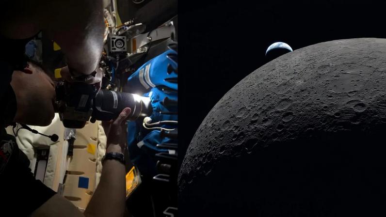 Equipamento suporta altos níveis de radiação e opera com ISO de até 3,2 milhões, permitindo registros detalhados das sombras da superfície lunar