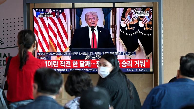Trump usou guerra e viagem à lua em seu discurso nesta quarta (1º)