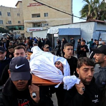 Drone israelense deixa mortos e feridos no centro da Faixa de Gaza