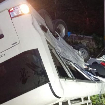 Acidente de caminhão de cianeto deixa 8 mortos em Honduras, alerta governo