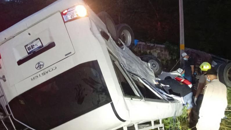 Caminhão com cianeto sofreu acidente em Honduras e acendeu alerta de órgãos de segurança