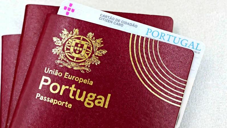Imagem do passaporte português