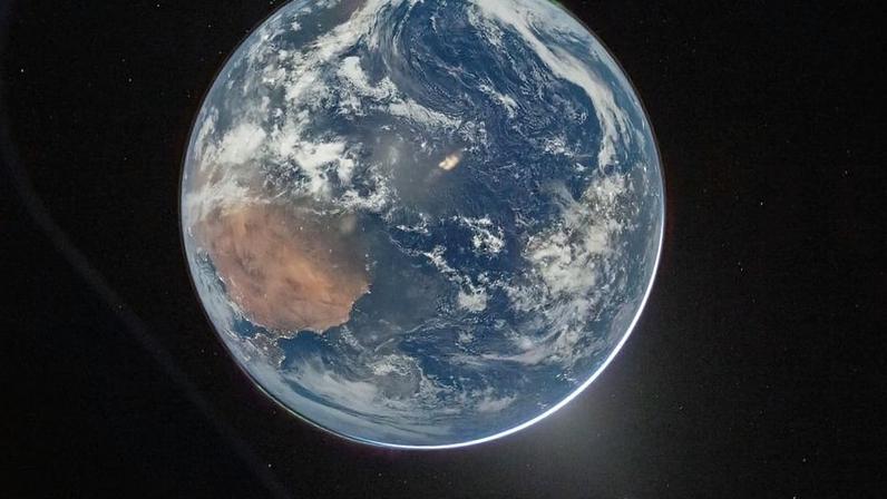 Brasil aparece na imagem da Terra vista pela Artemis 2