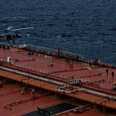 EUA interceptam petroleiro sancionado, ampliando pressão sobre o Irã
