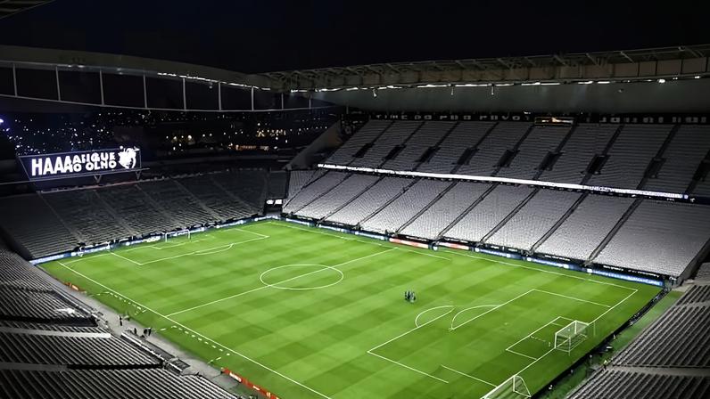 Neo Química Arena antes de Corinthians x Palmeiras, jogo da Copa do Brasil