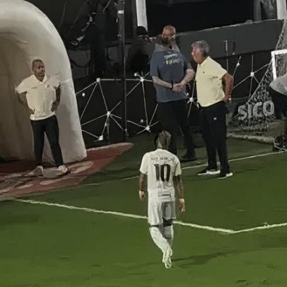 Neymar se envolve em polêmica após derrota do Santos para o Fluminense