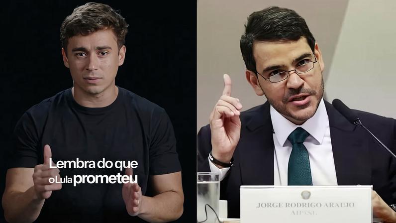 Vídeo de Nikolas expõe passado de Jorge Messias