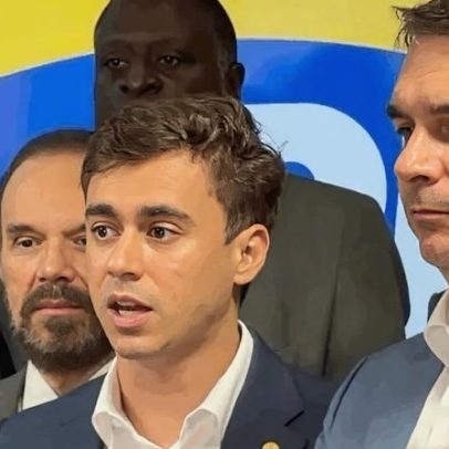 Nikolas encontra Flávio após atrito com Eduardo, diz estarem no mesmo time
