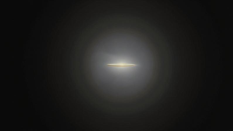 Messier 104, apelidada Galáxia do Sombrero, é um alvo popular para observação amadora e pesquisa astronômica