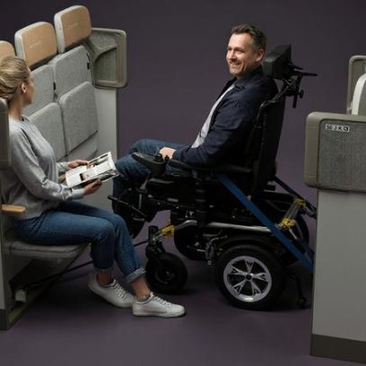 Airbus Apresenta Cabine que Permite Voar na Cadeira de Rodas