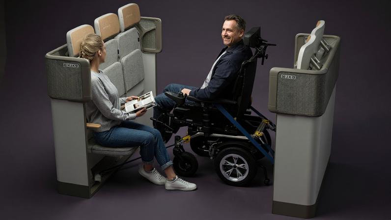 Novo interior Airspace U Suite, da Airbus: Espaço a bordo dos aviões ganha acessibilidade com novo design de assentos