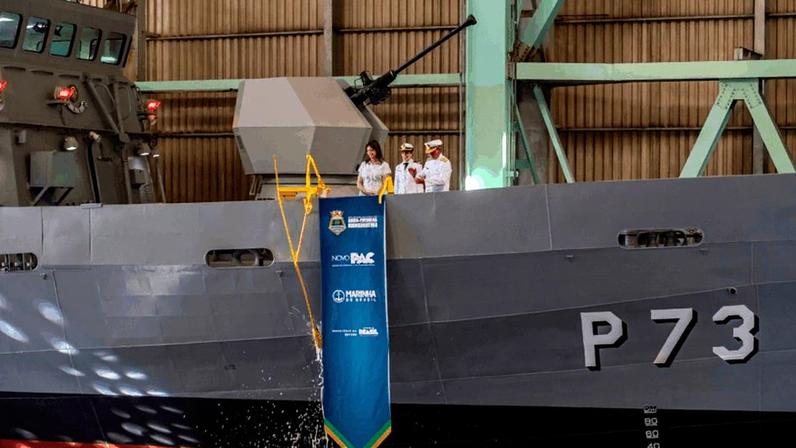Segundo a Marinha, o Mangaratiba pode ficar até 6 dias em atuação de forma autônoma