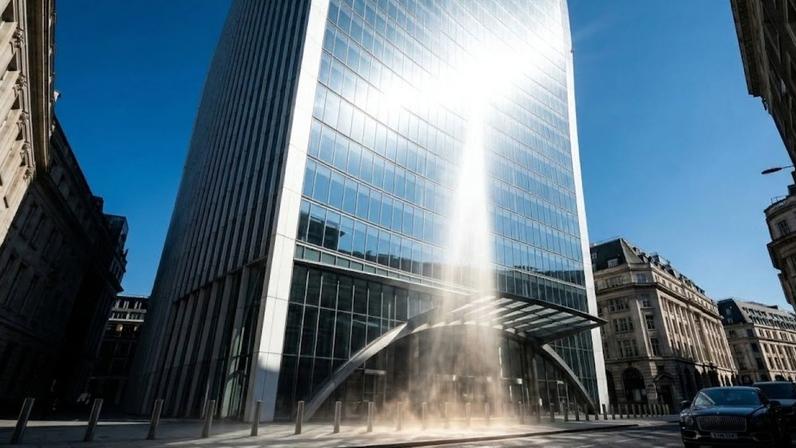 O edifício 20 Fenchurch Street em Londres conquistou fama mundial por um motivo inusitado e perigoso para o patrimônio público