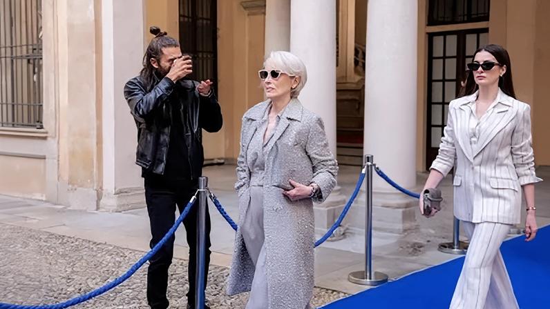 Meryl Streep e Anne Hathaway em "O Diabo Veste Prada 2"