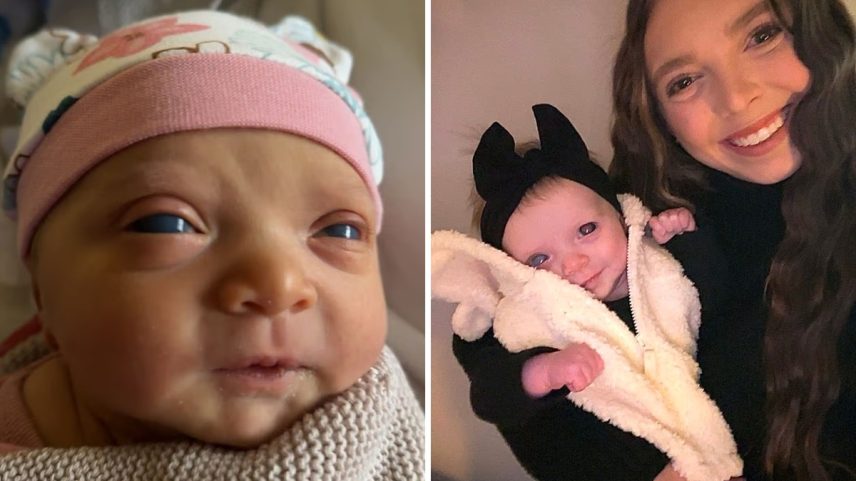 Madison e a filha Violet, atualmente com cerca de 8 meses — Foto: Reprodução/redes sociais
