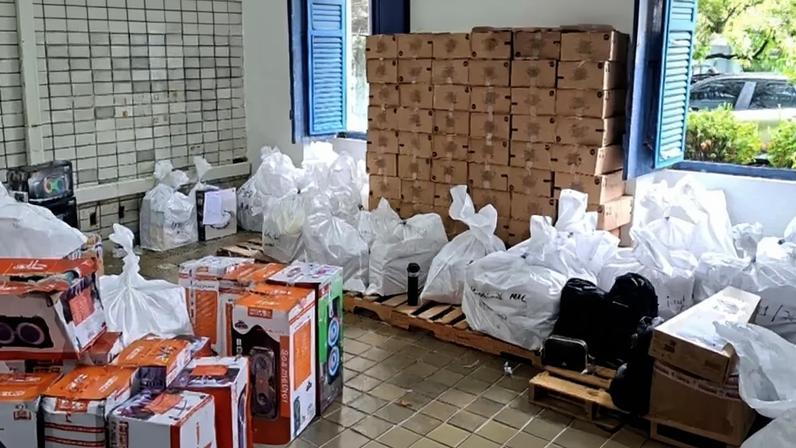 Anatel e Receita apreendem 5 mil produtos irregulares em Maceió