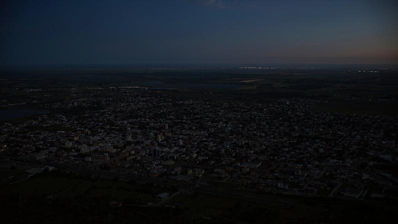 Vista aérea de Toropi RS