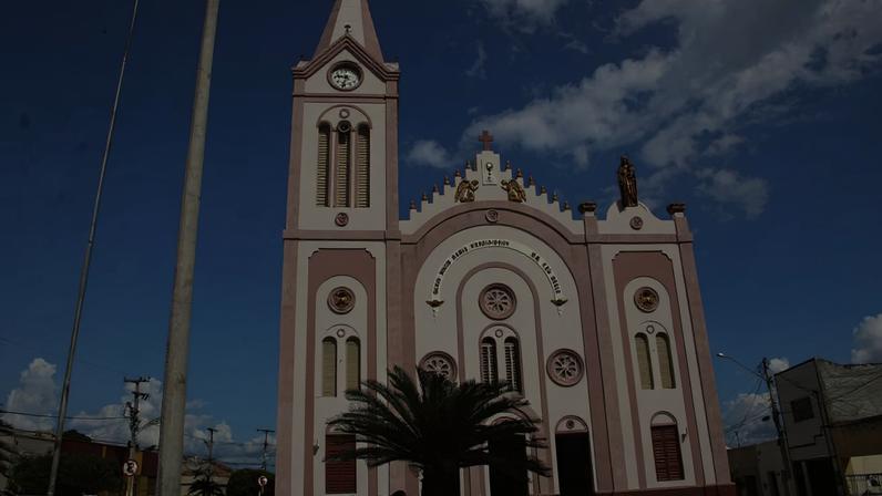 Igreja Matriz de Milagres, na região do Cariri cearense.