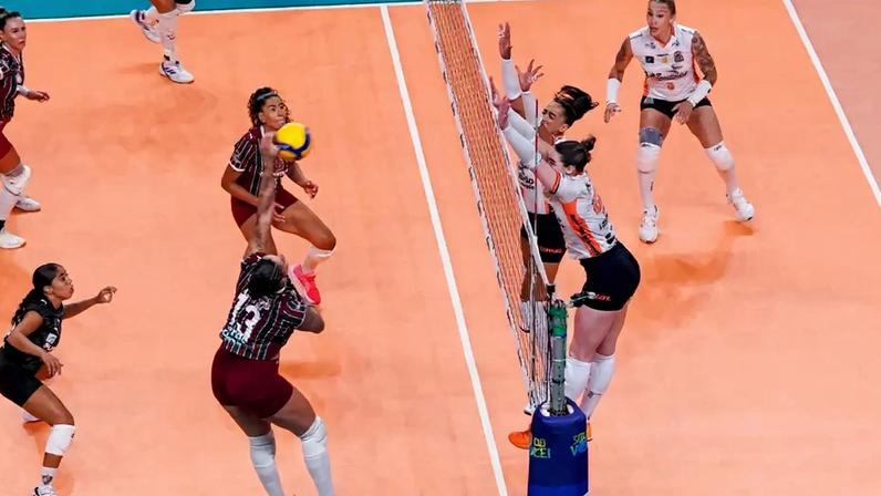 AO VIVO: Lances de Fluminense x Osasco nas quartas da Superliga Feminina