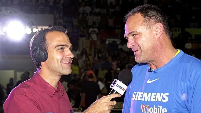 Tadeu Schmidt lamenta a morte de seu irmão, Oscar Schmidt, no Instagram — Foto: Reprodução/Instagram