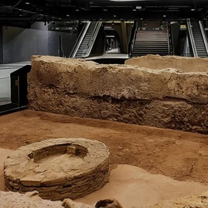 Esta estação de metrô é a nova atração da Roma Antiga