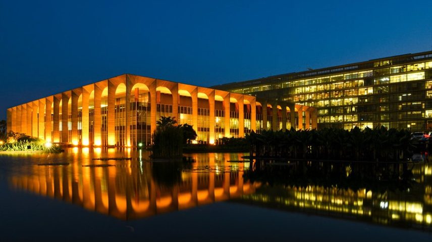 Palácio Itamaraty, Ministério das Relações Exteriores (MRE), Brasília (DF) — Foto: Dammer Martins/MRE