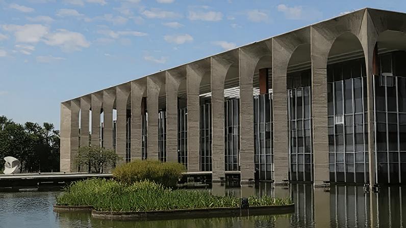 Palácio do Itamaraty, sede do Ministério das Relações Exteriores do Brasil
