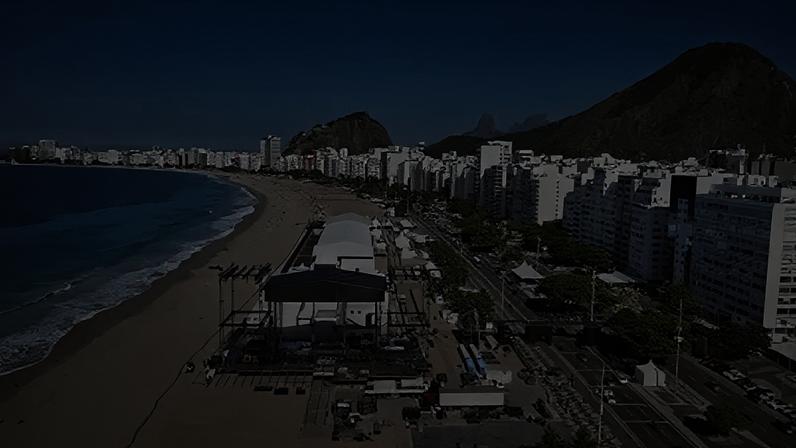 Palco de show de Shakira no Rio já está sendo montado