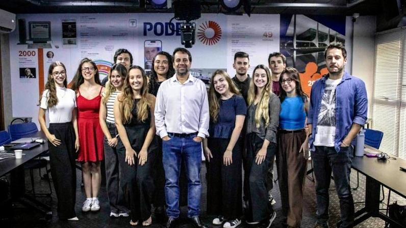 Diretor da Axia Energia palestra para trainees do Poder360