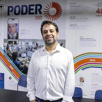 Luiz Laércio faz visita ao Poder360