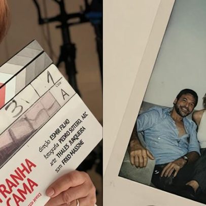 Paolla Oliveira mostra bastidores de A Estranha Na Cama