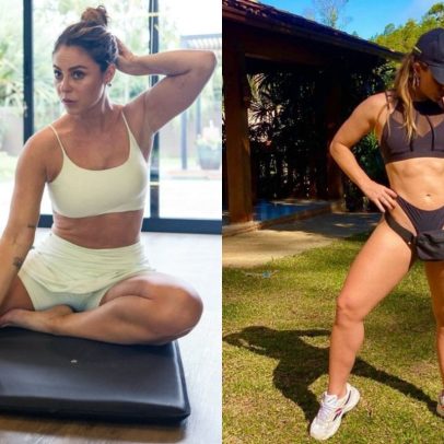 Paolla Oliveira mantém disciplina com exercícios há anos