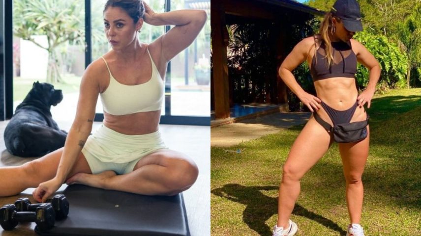 Paolla Oliveira mantém disciplina com exercícios há anos; inspire-se