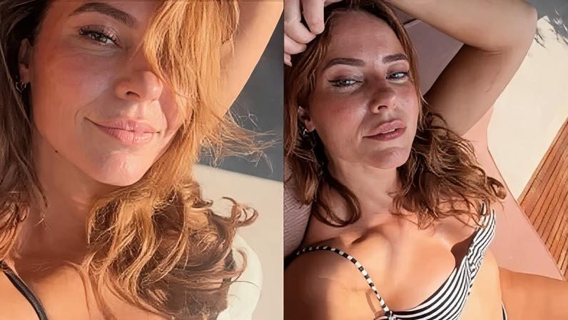 Paolla Oliveira posa de biquíni nas redes sociais