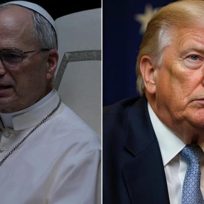 Dados da CNN apontam maior popularidade do Papa Leão XIV frente a Trump