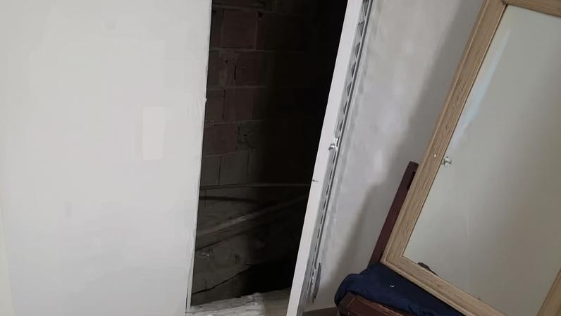 Passagem secreta por onde Dada fugiu