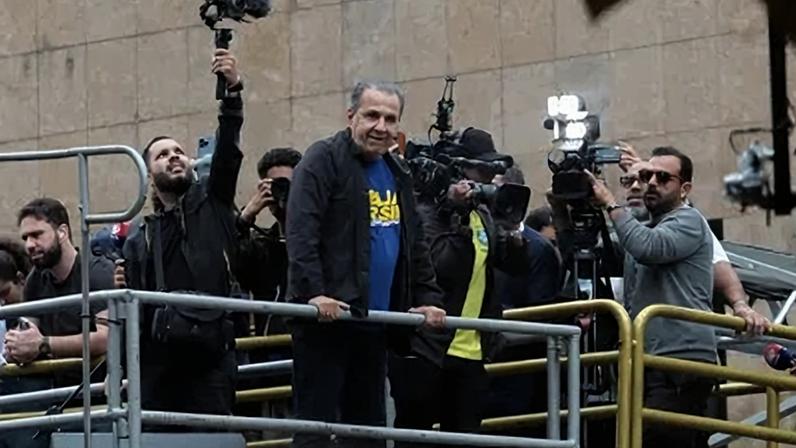Silas Malafaia participa do evento Reaja Brasil, na Avenida Paulista