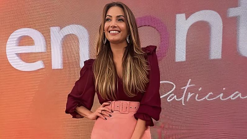 Patrícia Poeta é apresentadora do "Encontro", na TV Globo
